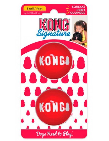 Juguetes para perros KONG pelota roja
