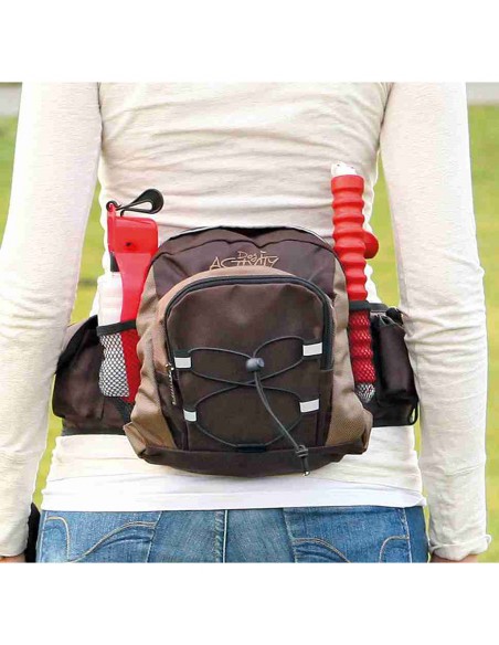 Riñonera con enganche para pasear con tu perro