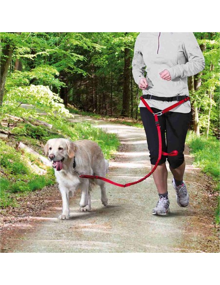 Cinturón con Correa para Canicross con amortiguador