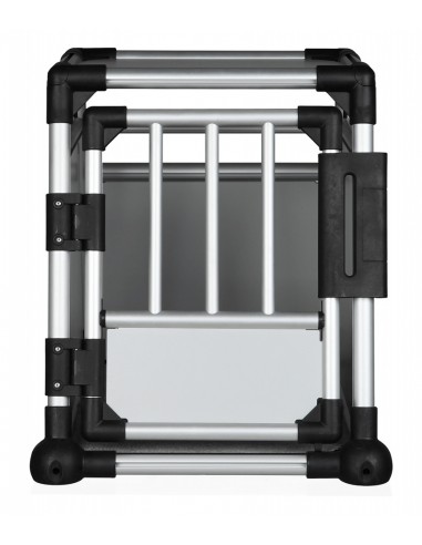 Transportín de perro para coche de aluminio