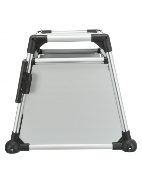 Transportín de perro para coche de aluminio