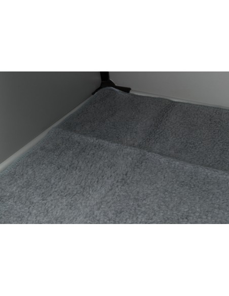 Transportín de perro para coche de aluminio