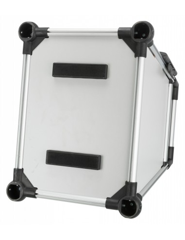 Transportín de perro para coche de aluminio