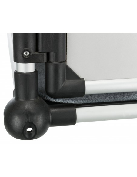 Transportín de perro para coche de aluminio