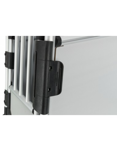 Transportín de perro para coche de aluminio