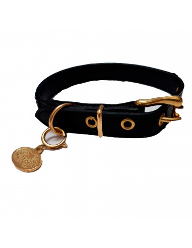 Collar de piel Doble Blanco de Lucas...