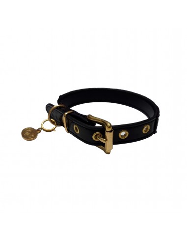Collar de piel Doble Marrón Noche de Lucas & Lola