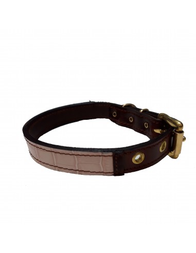 Collar de piel Rosa de Lucas & Lola