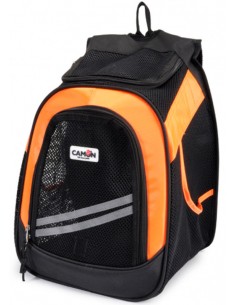 Mochila fontal para transporte de perros y gatos en nylon