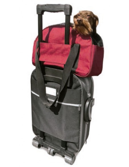 bolso perro con enganche a trolley