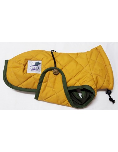 Abrigo Impermeable Acolchado para Piccolo mostaza