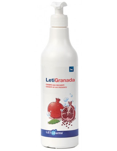 Champú de granada de laboratorios LETI