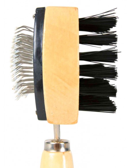 cepillo madera perro