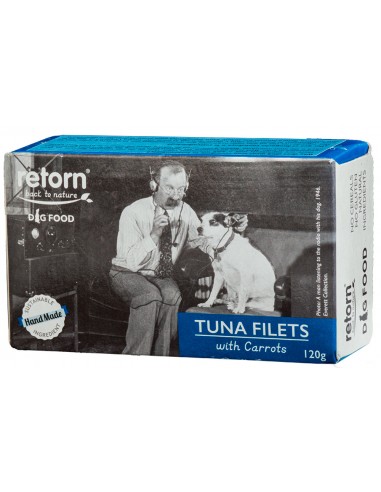Lata comida cachorro Retorn aun zanahorias