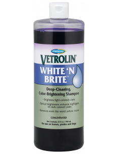 VETROLIN white brite champú para caballos