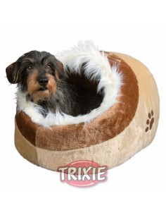 Cuna para perro con funda de poliester y cojín reversible modelo Minou