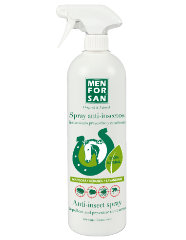 Spray anti insectos de MENFORSAN para caballos