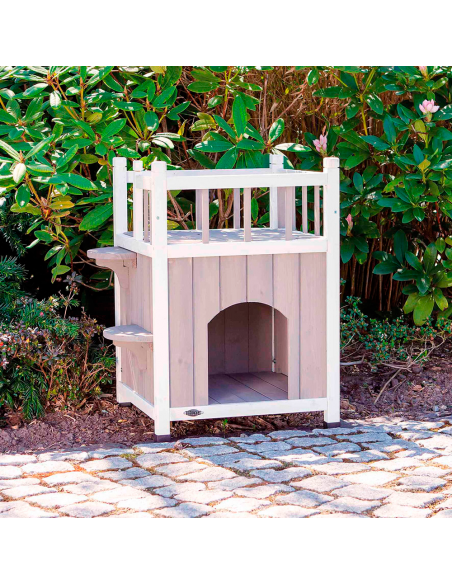 Caseta exterior para gatos