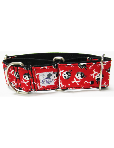collar galgo tela loneta