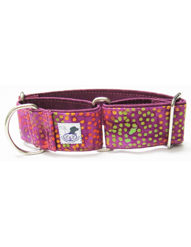 collar galgo tela loneta