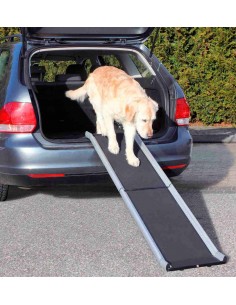 Rampa plegable de acceso a coche