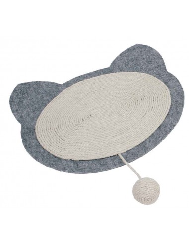 Rascador para gatos alfombra de fieltro y sisal