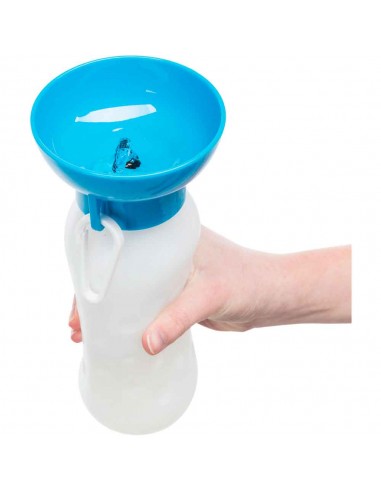 botella portatil con bebedero