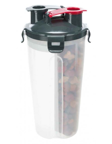 recipiente transporte alimentacion perro