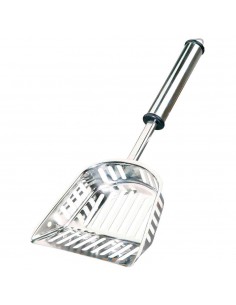 pala arenero gato acero inox