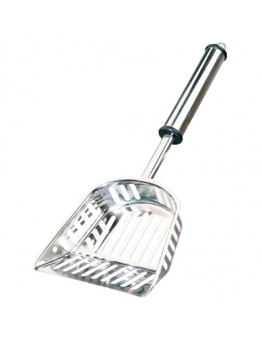 pala arenero gato acero inox