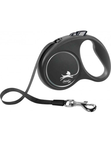 Correa para perro FLEXI  black design