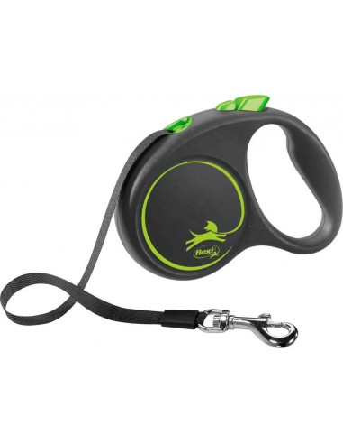 Correa para perro FLEXI  black design