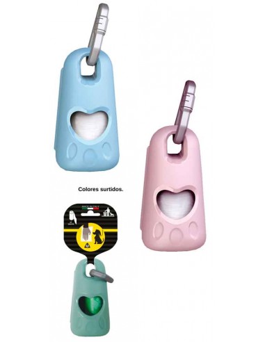 Porta bolsas higiénicas de perro