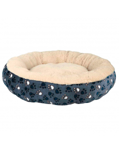 cama para perro redonda felpa