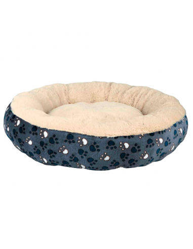 cama para perro redonda felpa