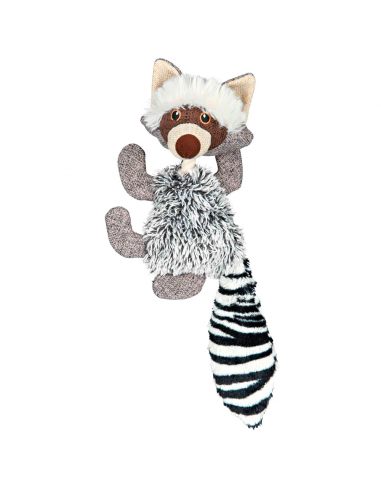 Juguete para perro peluche mapache