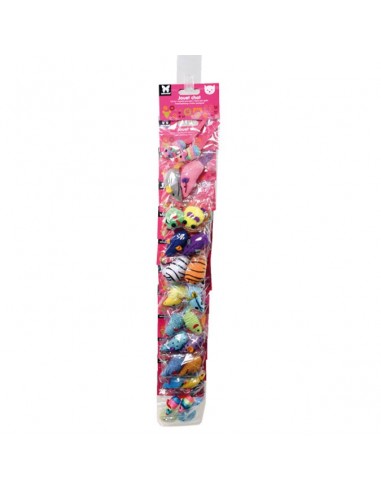 Juguete para gatos, ratón multicolor