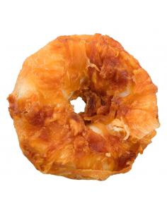 Premio para perro, rosquillas de pollo