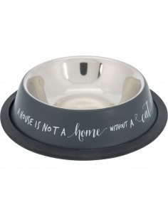 comedero gato acero inox