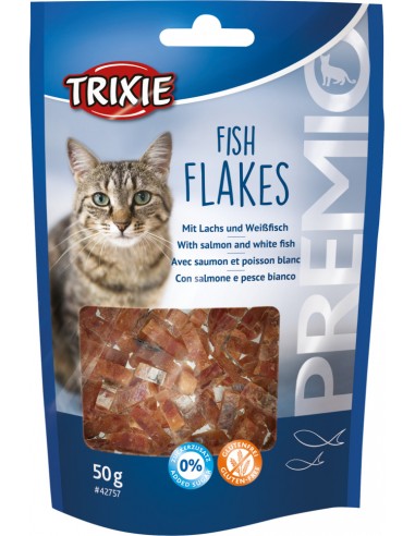 Snacks gato a base de salmón