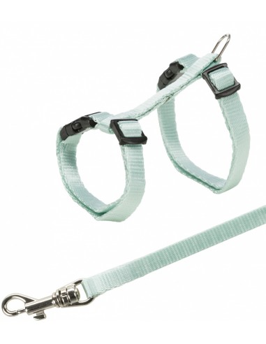 Arnés y correa para gato cachorro