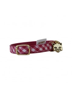 Collar para gatos modelo vichy