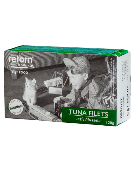 lata gato atun mejillones