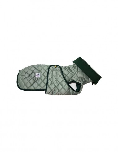 Abrigo Impermeable Acolchado para Piccolo verde