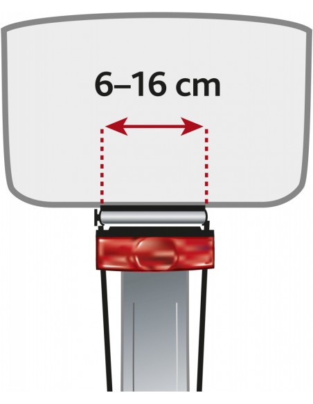 Cesta trasera para llevar perro en bicicleta