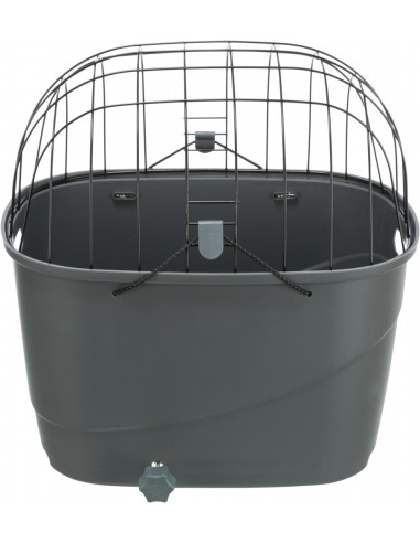 Cesta trasera para llevar perro en bicicleta