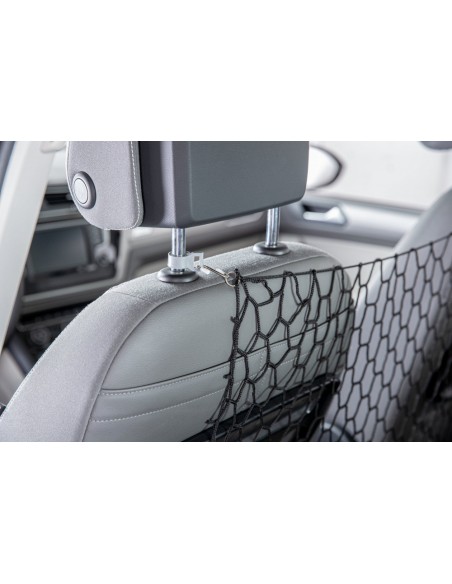 red protectora coche perro