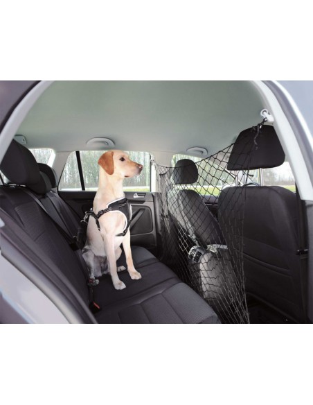 red protectora coche perro