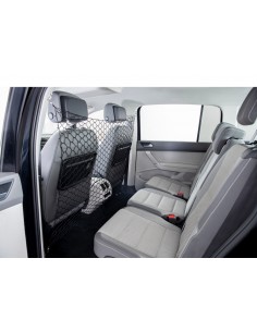 red protectora coche perro