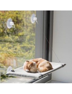 hamaca para gato fijacion ventana